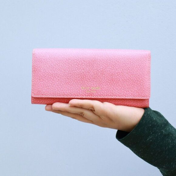 NEW Kate Spade Boarskin Slim Envelope Wallet in BLUSH - Picture 3 of 12
